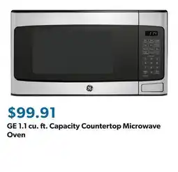 Sam's Club GE 1.1 cu. ft. Capacity Countertop Microwave Oven offer