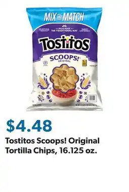 Sam's Club Tostitos Scoops! Original Tortilla Chips, 16.125 oz offer