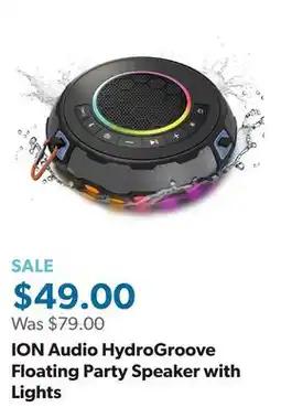 Sam's Club ION Audio HydroGroove Floating Party Speaker with Lights offer