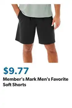 Sam's Club Member's Mark Men's Favorite Soft Shorts offer