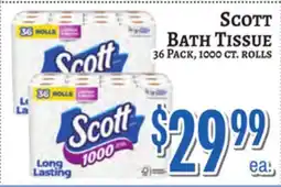 Trade Fair Supermarket SCOTT Bath Tissue offer