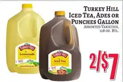 Trade Fair Supermarket Turkey Hill Iced Tea, Ades Or Punches Gallon offer
