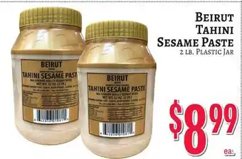 Trade Fair Supermarket BEIRUT TAHINI SESAME PASTE offer