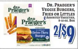Trade Fair Supermarket Dr. Praeger's Veggie Burgers, Fries or Littles offer
