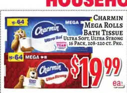Trade Fair Supermarket CHARMIN Mega Rolls Bath Tissue offer
