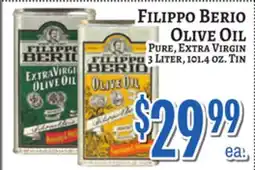 Trade Fair Supermarket Filippo Berio Olive Oil offer