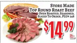Trade Fair Supermarket STORE MADE Top ROUND Roast BEEF offer