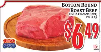 Trade Fair Supermarket BOTTOM ROUND ROAST BEEF offer