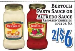 Trade Fair Supermarket Bertolli Pasta Sauce OR Alfredo Sauce offer