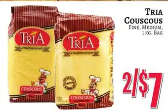Trade Fair Supermarket TRIA Couscous offer