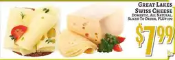 Trade Fair Supermarket GREAT LAKES SWISS CHEESE offer