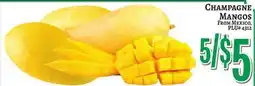 Trade Fair Supermarket CHAMPAGNE MANGOS offer