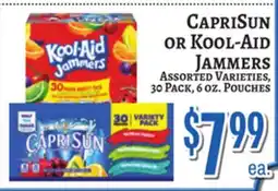 Trade Fair Supermarket CapriSun OR Kool-Aid Jammers offer