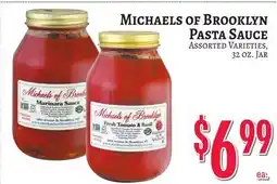 Trade Fair Supermarket Michaels of Brooklyn Pasta Sauce offer