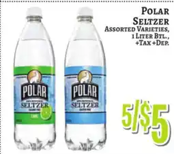 Trade Fair Supermarket POLAR Seltzer offer
