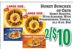 Trade Fair Supermarket Honey Bunches OF Oats offer