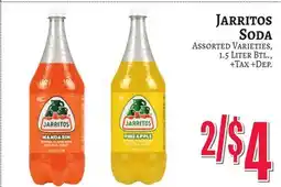Trade Fair Supermarket JARRITOS SODA offer