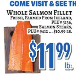Trade Fair Supermarket WHOLE SALMON FILLET offer