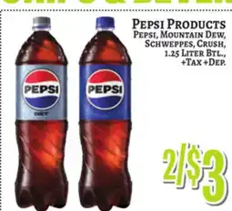 Trade Fair Supermarket PEPSI PRODUCTS offer