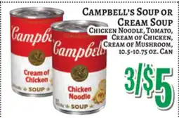 Trade Fair Supermarket Campbell's Soup OR Cream Soup offer