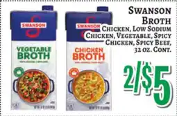 Trade Fair Supermarket Swanson Broth offer