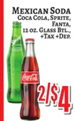 Trade Fair Supermarket Mexican Soda offer
