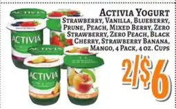 Trade Fair Supermarket ACTIVIA YOGURT offer