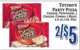 Trade Fair Supermarket Totino's PARTY PIZZA offer