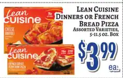 Trade Fair Supermarket LEAN CUISINE Dinners or French Bread Pizza offer