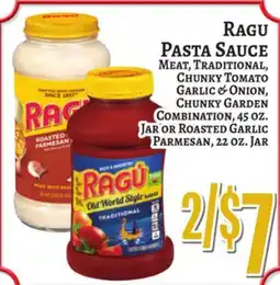 Trade Fair Supermarket RAGÚ PASTA SAUCE offer