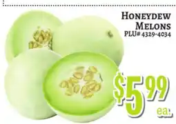 Trade Fair Supermarket HONEYDEW MELONS offer