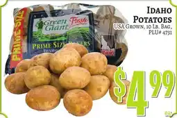 Trade Fair Supermarket IDAHO POTATOES offer