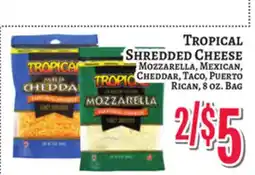 Trade Fair Supermarket Tropical SHREDDED CHEESE offer