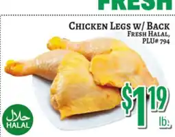 Trade Fair Supermarket Chicken Legs w/ BACK offer