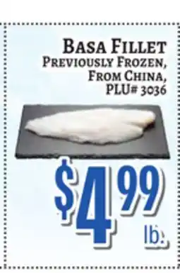 Trade Fair Supermarket BASA FILLET offer
