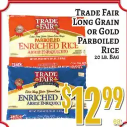 Trade Fair Supermarket Trade Fair Long Grain or Gold Parboiled Rice offer