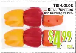 Trade Fair Supermarket Tri-Color Bell Peppers offer