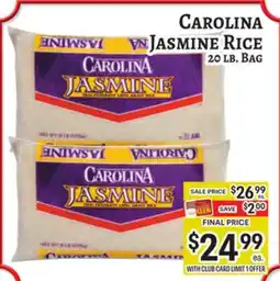 Trade Fair Supermarket CAROLINA JASMINE RICE offer
