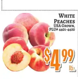 Trade Fair Supermarket WHITE PEACHES offer