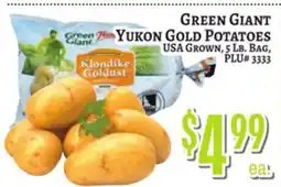 Trade Fair Supermarket GREEN GIANT YUKON GOLD POTATOES offer