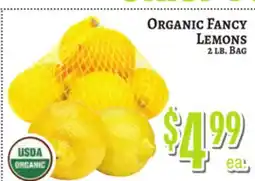 Trade Fair Supermarket ORGANIC FANCY LEMONS offer