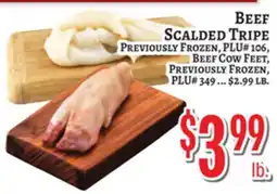Trade Fair Supermarket BEEF SCALDED TRIPE offer