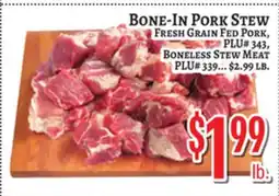 Trade Fair Supermarket BONE-IN PORK STEW offer