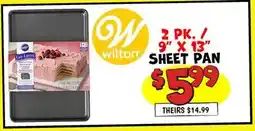Ollie's wilton SHEET PAN offer