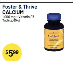 Health Mart Foster & Thrive CALCIUM offer