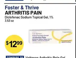 Health Mart Foster & Thrive ARTHRITIS PAIN offer