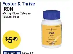 Health Mart Foster & Thrive IRON offer