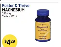 Health Mart Foster & Thrive MAGNESIUM offer