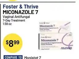 Health Mart Foster & Thrive MICONAZOLE 7 offer