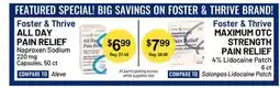 Health Mart Foster & Thrive ALL DAY PAIN RELIEF offer